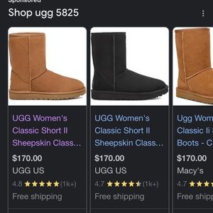 Ugg chestnut short II